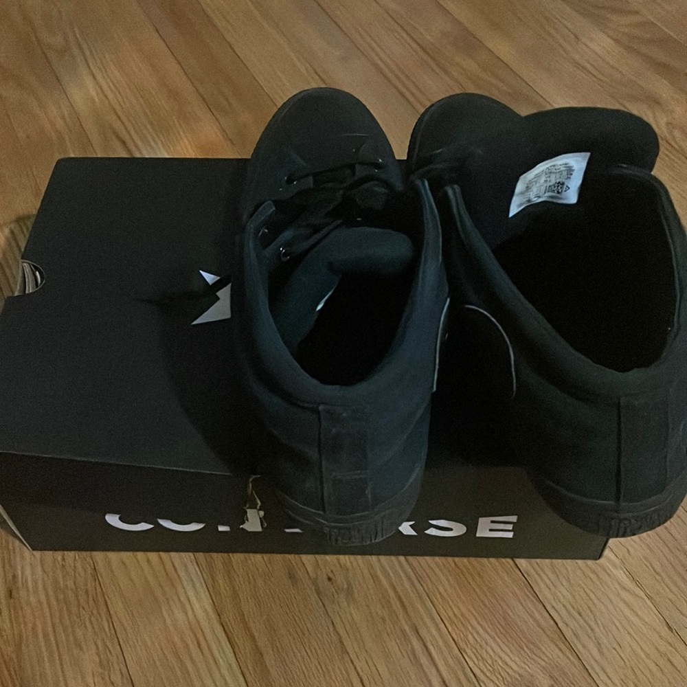 unisex black converse
